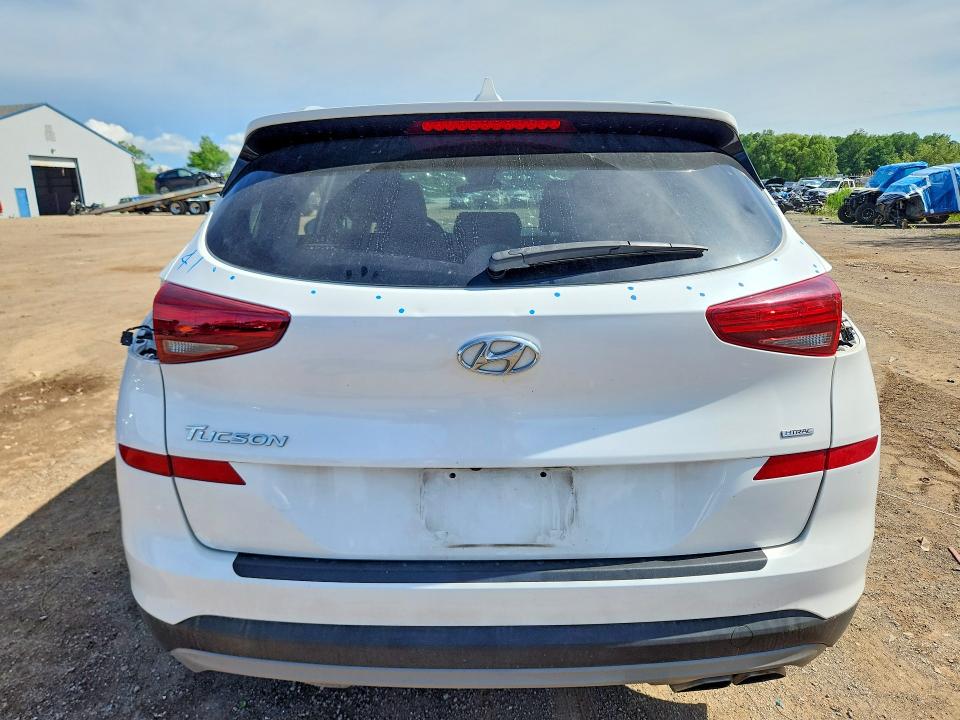 2019 Hyundai Tucson VIN KM8J3CALXKU019507 COPART salvage auction — HAIL, Oh - Cert Of Title-Salvage, sold $2,950 on 2026-07-16 (photo 6)