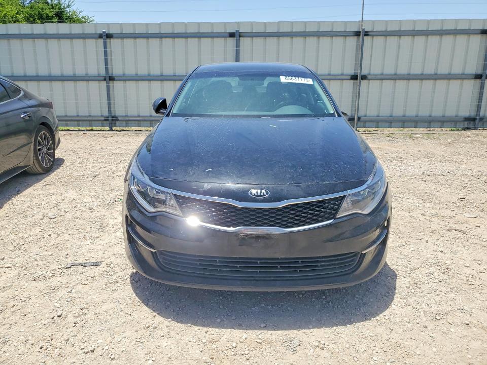 2016 Kia Optima VIN KNAGT4L33G5117424 COPART salvage auction — REAR END, TX - SALVAGE VEHICLE TITLE (P), sold $725 on 2026-07-16 (photo 5)