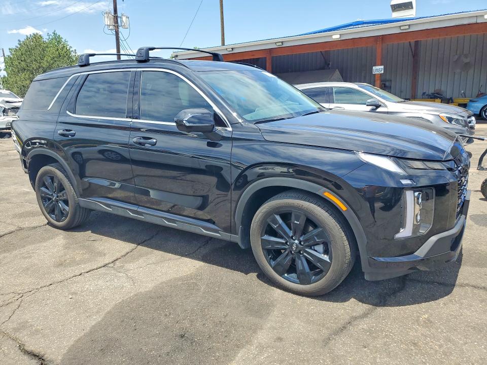 2025 Hyundai Palisade VIN KM8R3DGE1SU947403 COPART salvage auction — REAR END, Co - Public - Salvage Title, sold $13,000 on 2026-07-09 (photo 4)