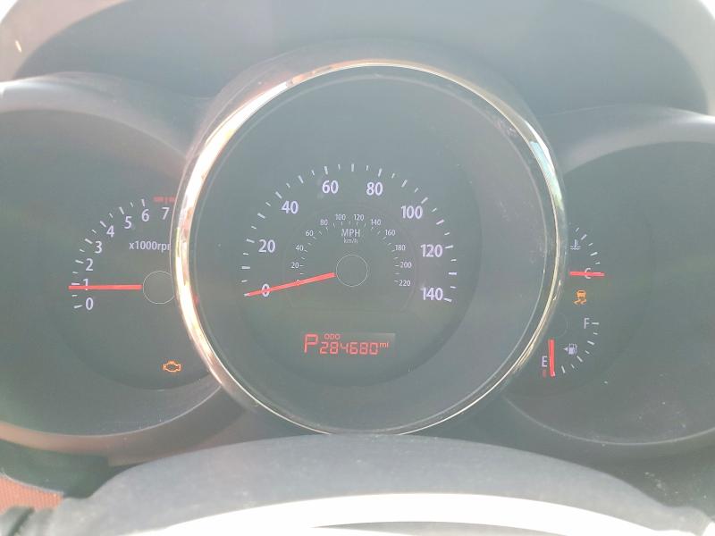 2010 Kia Soul VIN KNDJT2A22A7103730 COPART salvage auction — FRONT END, Al - Cert Of Title-Salvage Title, sold $250 on 2026-07-07 (photo 9)