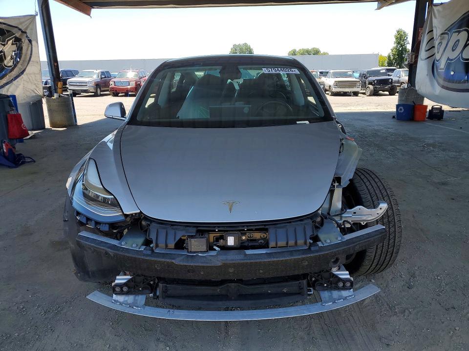 2018 Tesla Model 3 VIN 5YJ3E1EB7JF069253 COPART salvage auction — FRONT END, Ca - Salvage Certificate, sold $7,000 on 2026-07-28 (photo 5)