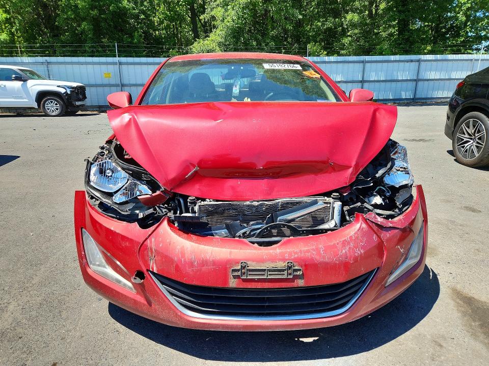 2015 Hyundai VIN KMHDH4AE2FU387482 COPART salvage auction — FRONT END, Nj - Cert Of Title-Salvage, sold $975 on 2026-07-21 (photo 5)