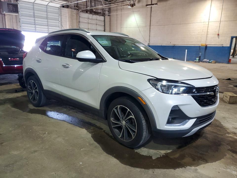 2021 Buick Encore VIN KL4MMGSL3MB153045 COPART salvage auction — WATER/FLOOD, Mi - Scrap Cert Of Title-Flood Veh, sold $325 on 2026-07-21 (photo 4)