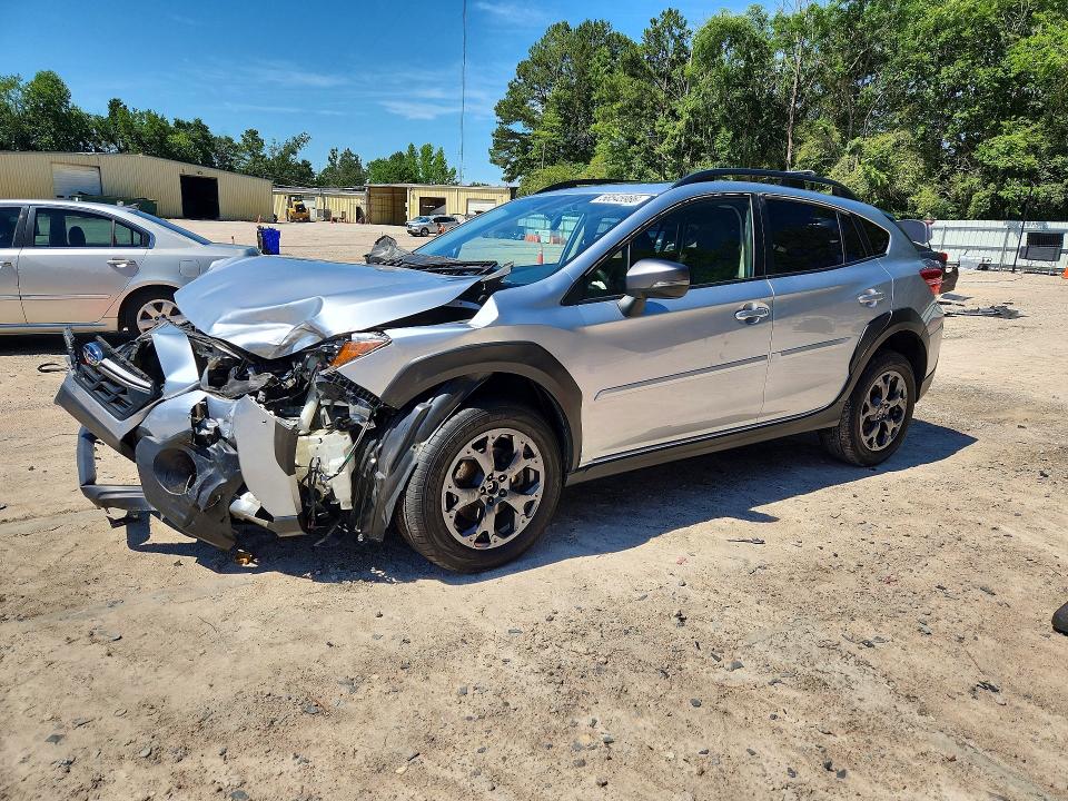 2021 Subaru VIN JF2GTHSC0MH297744 COPART salvage auction — FRONT END, Nc - Salvage Certificate Of Title, sold $1,900 on 2026-07-31 (photo 1)