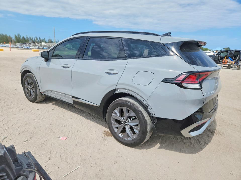 2025 Kia Sportage VIN 5XYK43DF1SG304870 COPART salvage auction — FRONT END, Fl - Certificate Of Destruction, sold $25 on 2026-07-21 (photo 2)