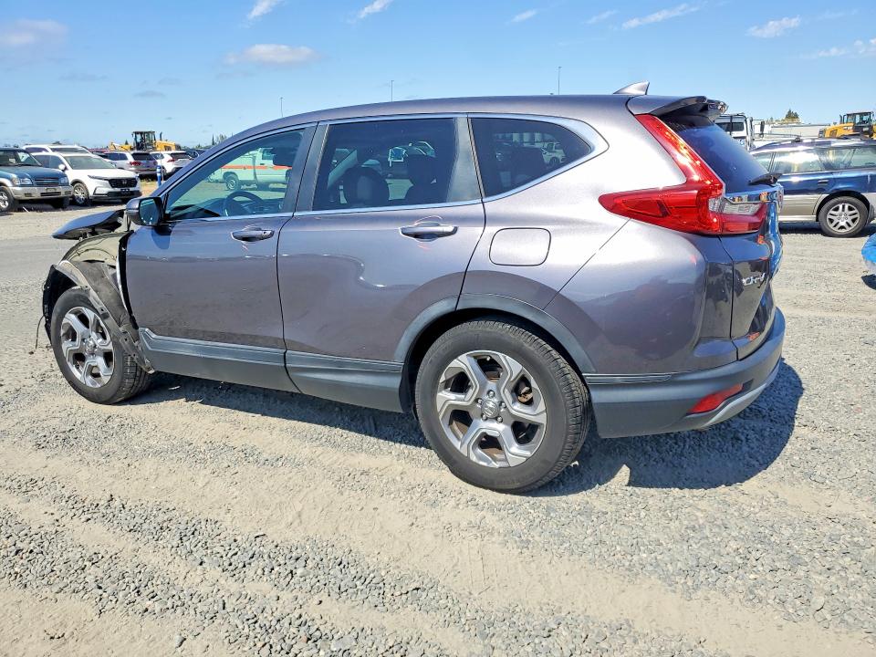 2017 Honda Cr-v VIN 7FARW1H87HE033858 COPART salvage auction — FRONT END, Ca - Salvage Certificate, sold $5,500 on 2026-07-09 (photo 2)
