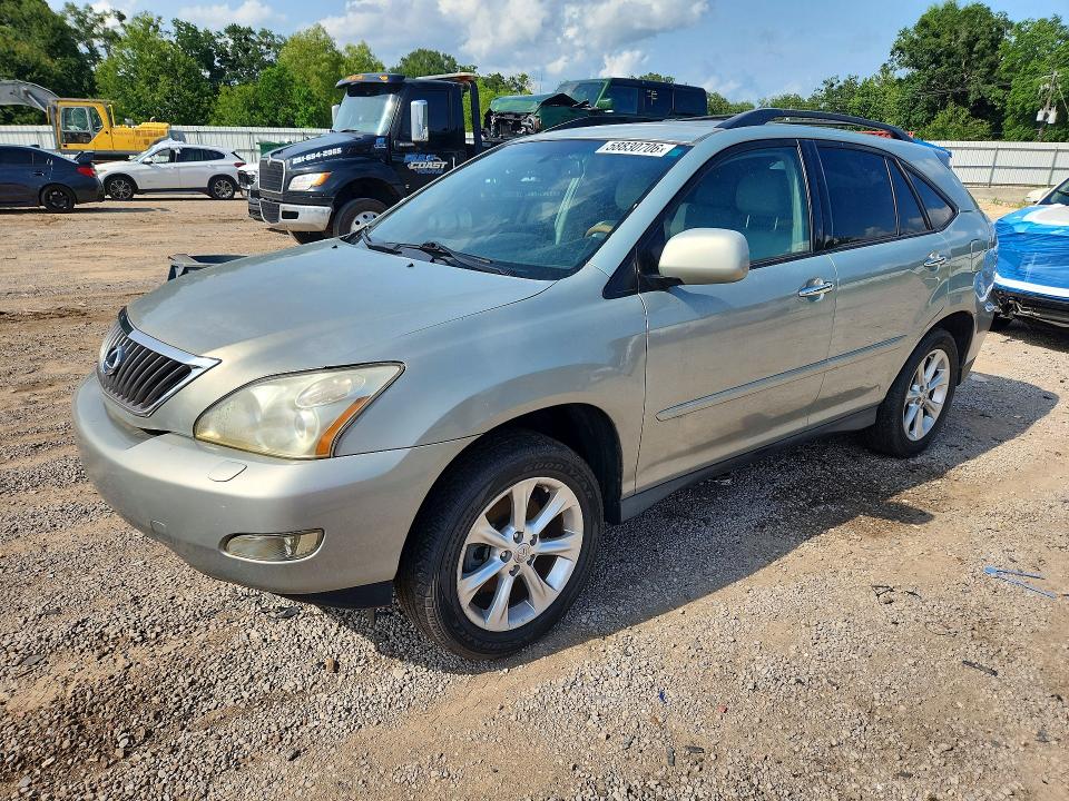 2009 Lexus Rx VIN 2T2GK31U89C070324 COPART salvage auction — MECHANICAL, Al - Certificate Of Title, sold $825 on 2026-07-02 (photo 1)