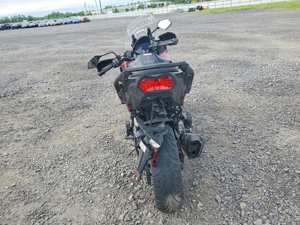 2023 Kawasaki Klz1000 d VIN JKALZCD12PA012298 COPART salvage auction — ALL OVER, ON - PERMIT IRREPAIRABLE, sold $1,050 on 2026-07-16 (photo 4)