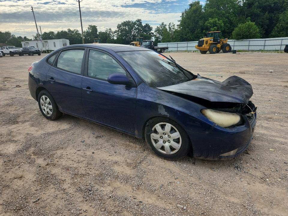 2008 Hyundai Elantra VIN KMHDU46D98U401666 COPART salvage auction — ENGINE BURN, AL - CERT OF TITLE-SALVAGE TITLE (P), sold $225 on 2026-07-14 (photo 4)
