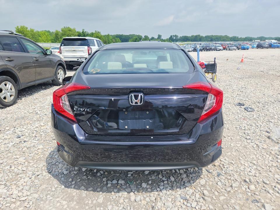 2017 Honda VIN 19XFC2F50HE045877 COPART salvage auction — REAR END, Mi - Certificate Of Title, sold $2,050 on 2026-07-09 (photo 6)