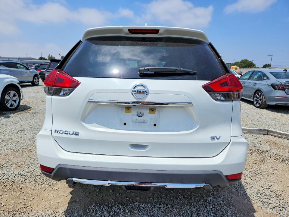 2017 Nissan Rogue VIN KNMAT2MT4HP591609 COPART salvage auction — SIDE, CA - SALVAGE CERTIFICATE, sold $150 on 2026-07-21 (photo 6)