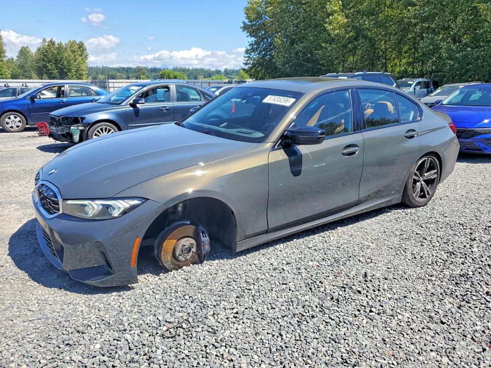 2023 BMW M340i VIN 3MW49FF02P8C96234 COPART salvage auction — SIDE, WA - BILL OF SALE, sold $22,200 on 2026-09-14 (photo 1)