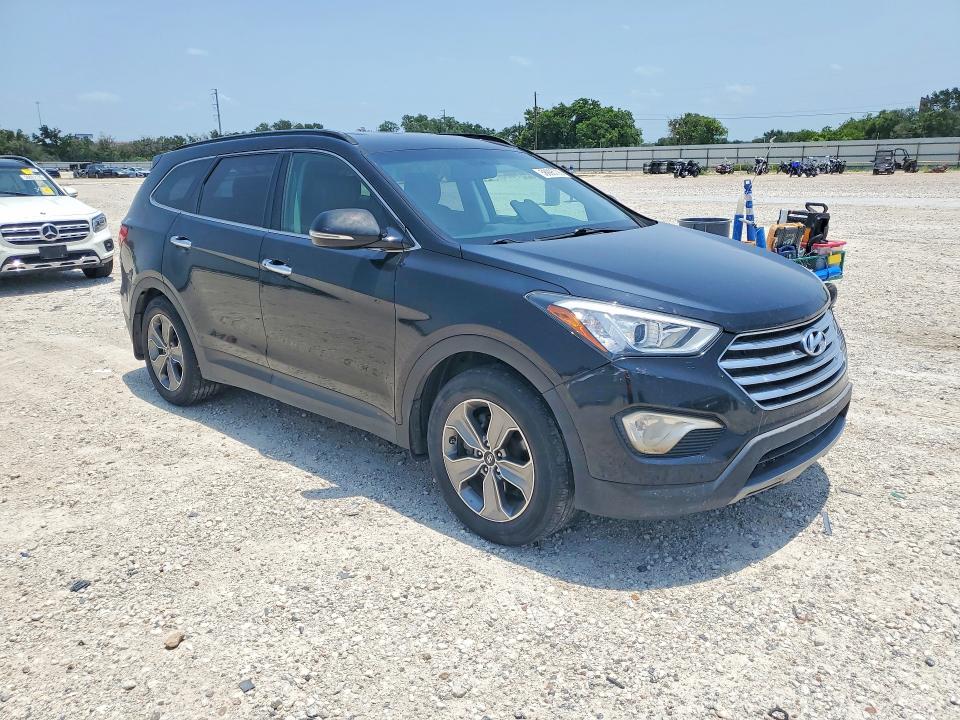 2014 Hyundai Santa fe VIN KM8SNDHF9EU048828 COPART salvage auction — MINOR DENT/SCRATCHES, TX - CERTIFICATE OF TITLE (P), sold $3,200 on 2026-07-30 (photo 4)