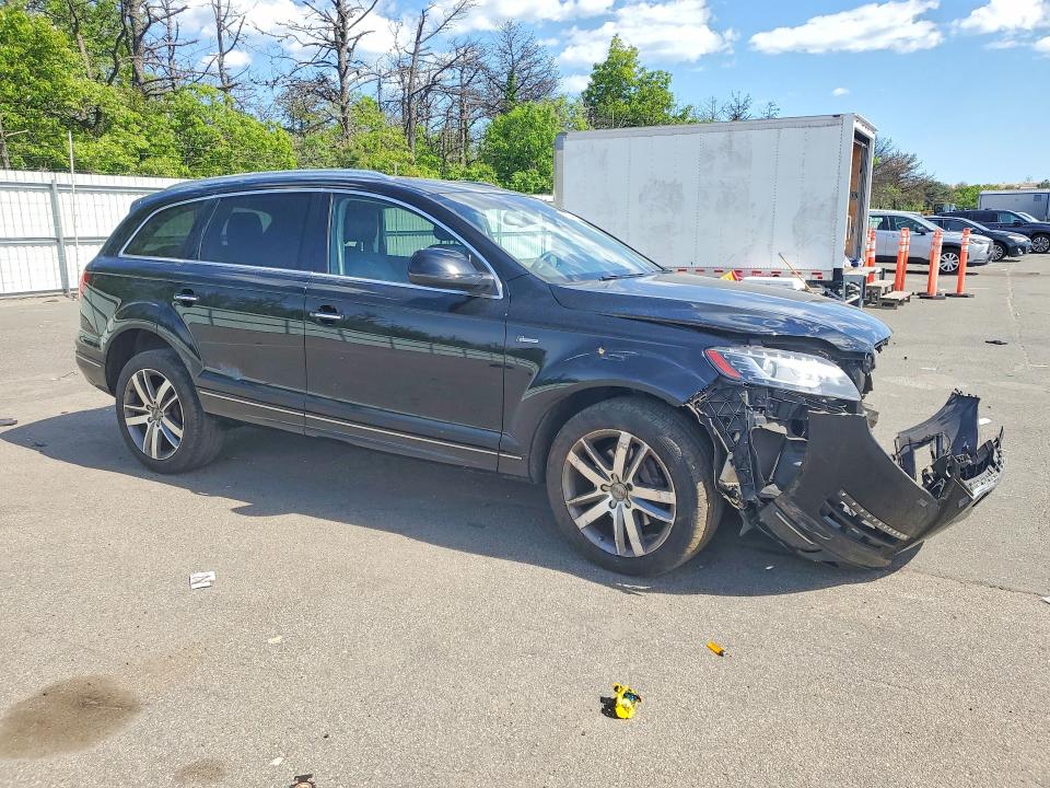 2015 Audi Q7 VIN WA1LGAFE4FD016859 COPART salvage auction — FRONT END, Ny - Mv-907A Salvage Certificate, sold $1,750 on 2026-07-08 (photo 4)