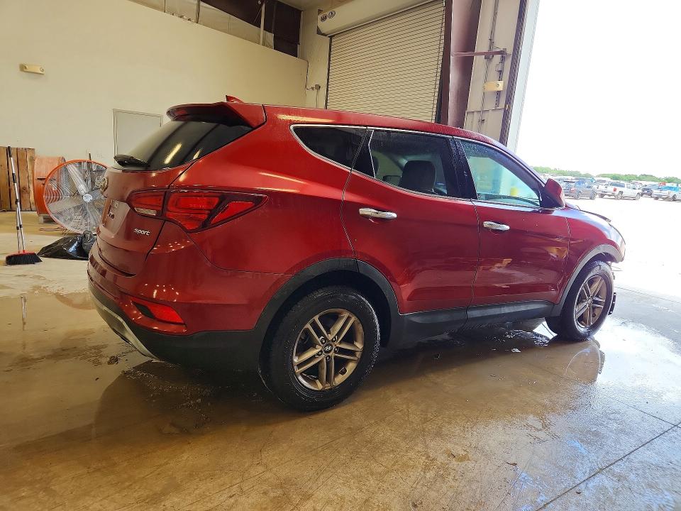 2017 Hyundai Santa fe VIN 5XYZT3LB9HG428796 COPART salvage auction — FRONT END, Tx - Certificate Of Title, sold $2,200 on 2026-07-07 (photo 3)