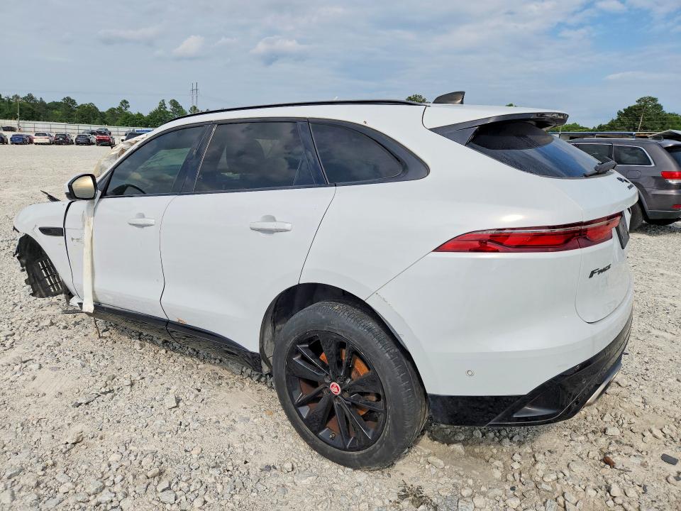 2021 Jaguar F-pace VIN SADCJ2EU1MA667276 COPART salvage auction — ALL OVER, Tx - Salvage Vehicle Title (P), sold $250 on 2026-07-13 (photo 2)