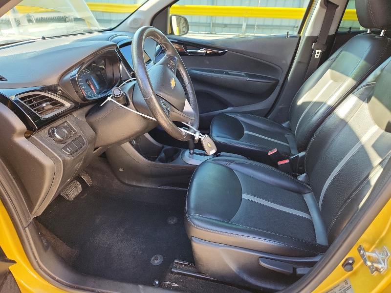 2022 Chevrolet Spark VIN KL8CF6SA1NC032409 COPART salvage auction — HAIL, Mo - Salvage Certificate Of Title, sold $4,100 on 2026-07-27 (photo 7)