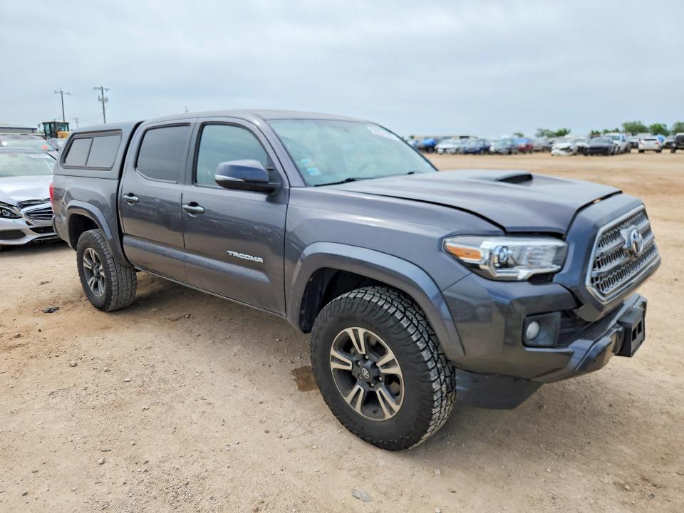 2017 Toyota Tacoma VIN 5TFAZ5CN4HX049347 COPART salvage auction — FRONT END, Tx - Salvage Vehicle Title, sold $11,200 on 2026-07-30 (photo 4)
