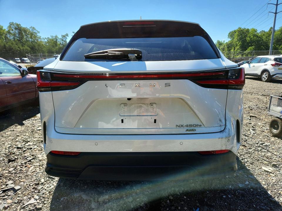 2025 Lexus Nx VIN JTJHKCFZ4S2058279 COPART salvage auction — FRONT END, Md - Cert Of Salvage > 75% Damage, sold $13,700 on 2026-07-31 (photo 6)