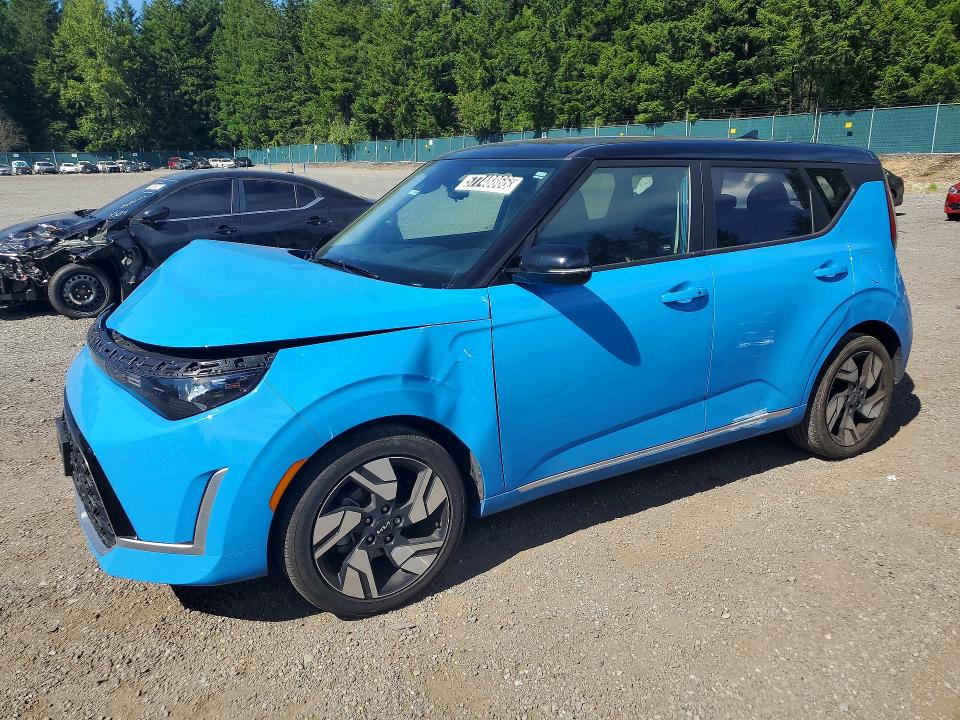 2024 Kia Soul VIN KNDJ53AU2R7219961 COPART salvage auction — ALL OVER, WA - VEHICLE CERT OF OWNERSHIP-TITL, sold $4,000 on 2026-07-16 (photo 1)