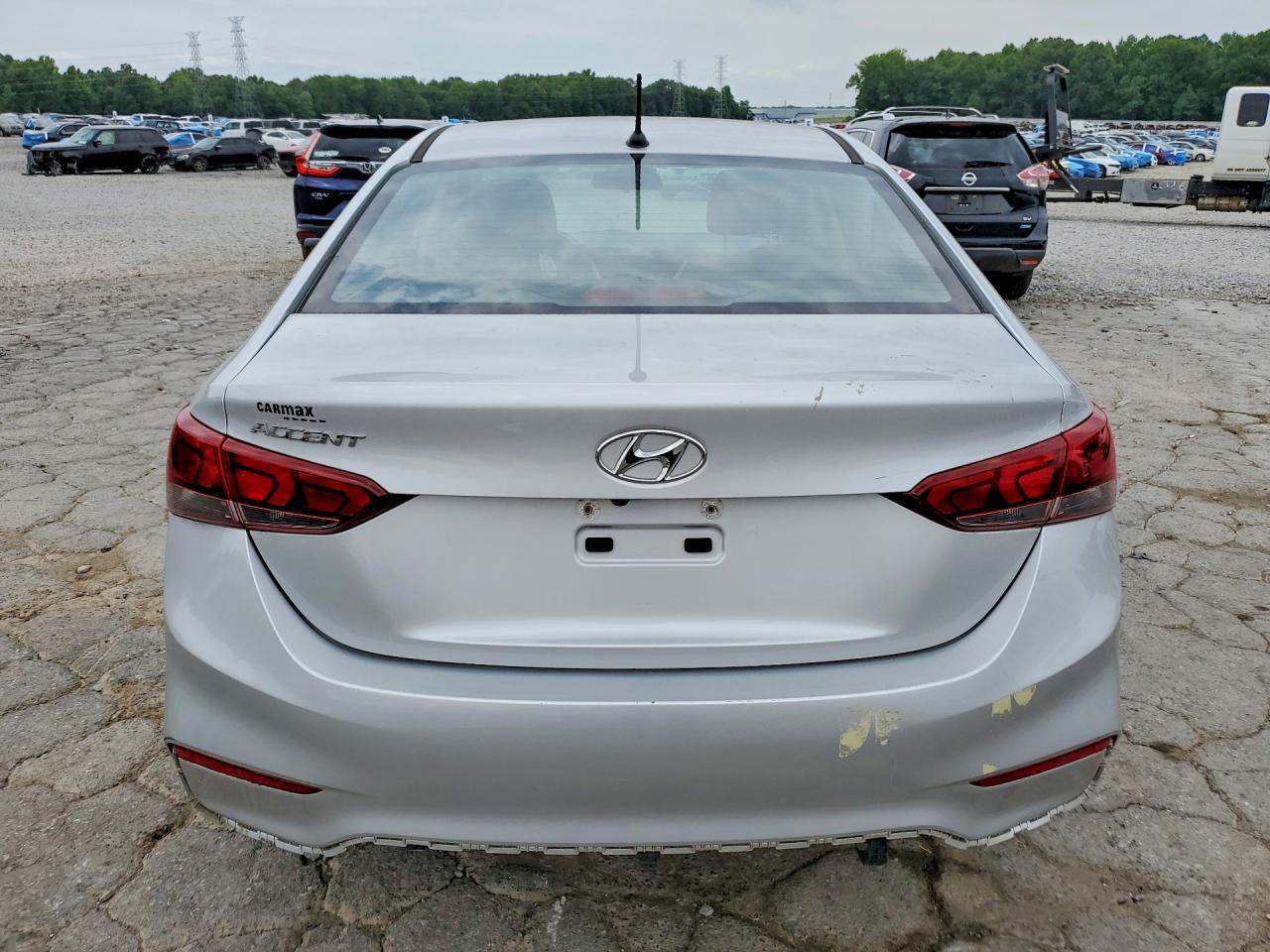 2019 Hyundai Accent VIN 3KPC24A35KE058395 COPART salvage auction — Front End, TN - SALVAGE CERTIFICATE, sold $800 on 2026-07-09 (photo 6)