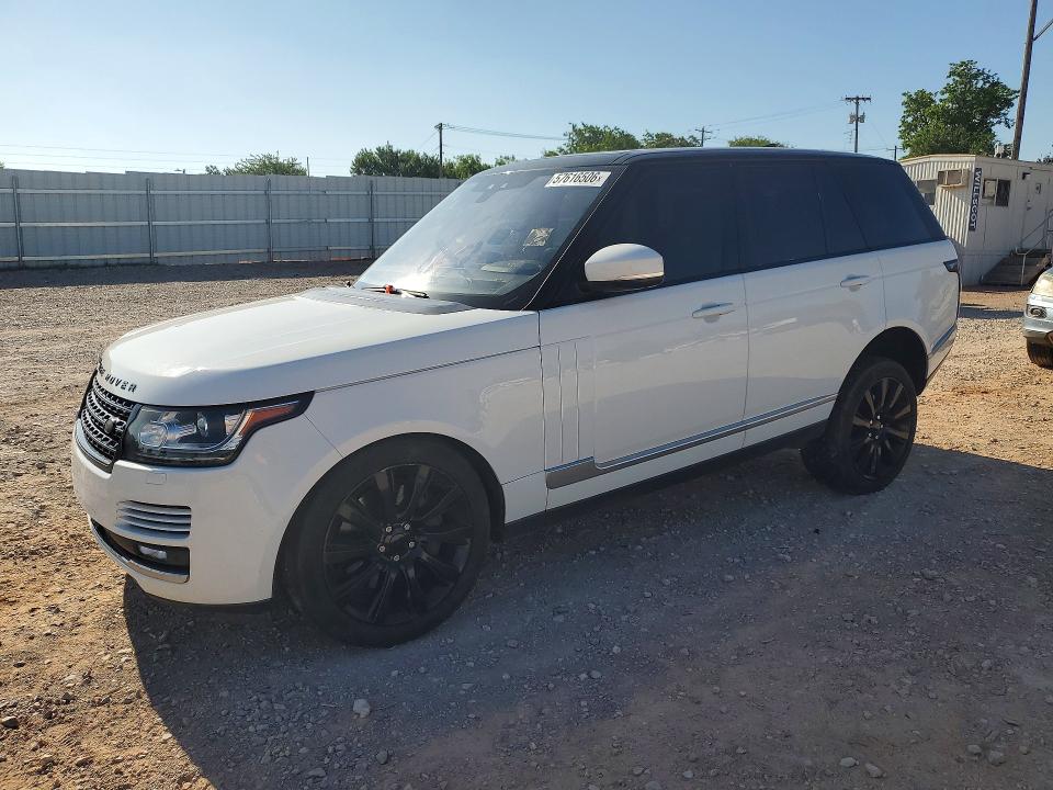 2017 Land rover RANGE ROVER VIN SALGS2FEXHA336521 COPART salvage auction — MINOR DENT/SCRATCHES, Ok - Dealer Only Clean Title (P), sold $8,900 on 2026-07-28 (photo 1)