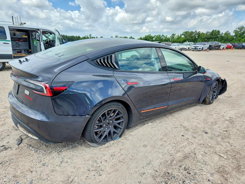 2024 Tesla Model 3 VIN 5YJ3E1EA0RF869685 COPART salvage auction — FRONT END, Tx - Salvage Vehicle Title, sold $13,499 on 2026-07-14 (photo 3)