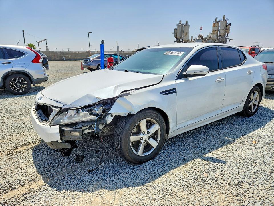 2015 Kia Optima VIN 5XXGM4A73FG502451 COPART salvage auction — FRONT END, CA - SALVAGE CERTIFICATE, sold $700 on 2026-07-31 (photo 1)