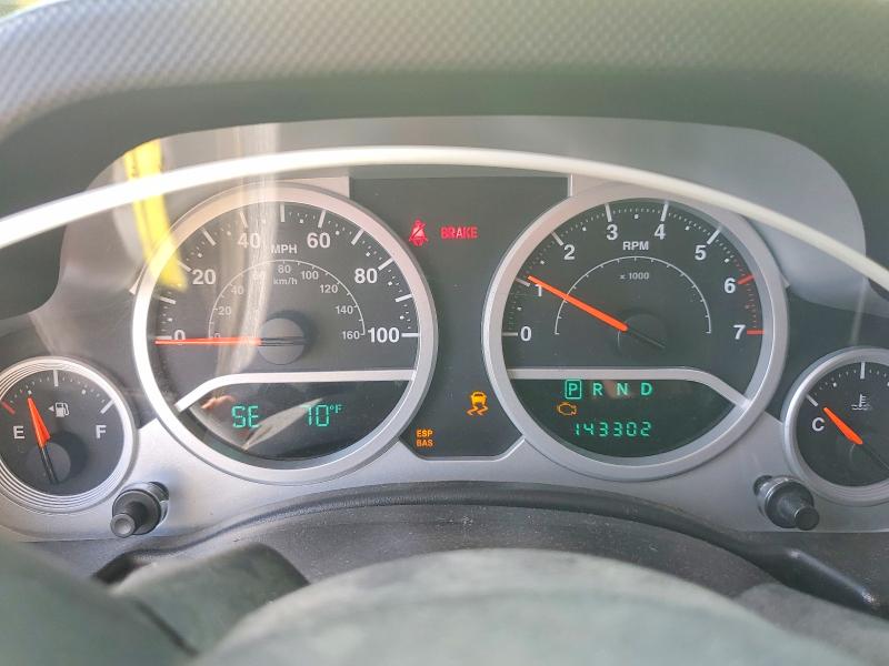 2007 Jeep Wrangler / VIN 1J4GA64147L108237 COPART salvage auction — REAR END, Or - Salvage Title Certificate, sold $725 on 2026-08-10 (photo 9)