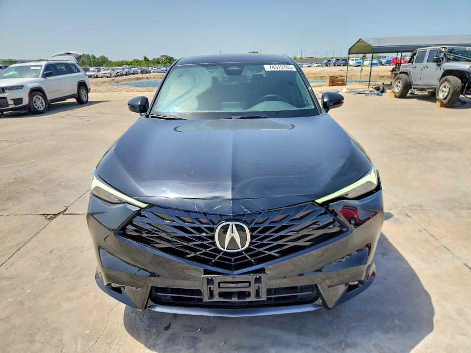 2025 Acura Adx VIN 3HDSA1H57SM705078 COPART salvage auction — REAR END, Tx - Certificate Of Title, sold $10,400 on 2026-09-03 (photo 5)