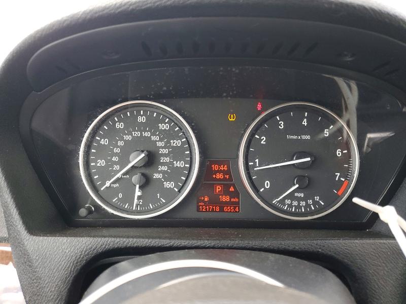 2013 BMW X5 VIN 5UXZV4C56DL993885 COPART salvage auction — HAIL, Oh - Cert Of Title-Salvage, sold $90 on 2026-07-27 (photo 9)