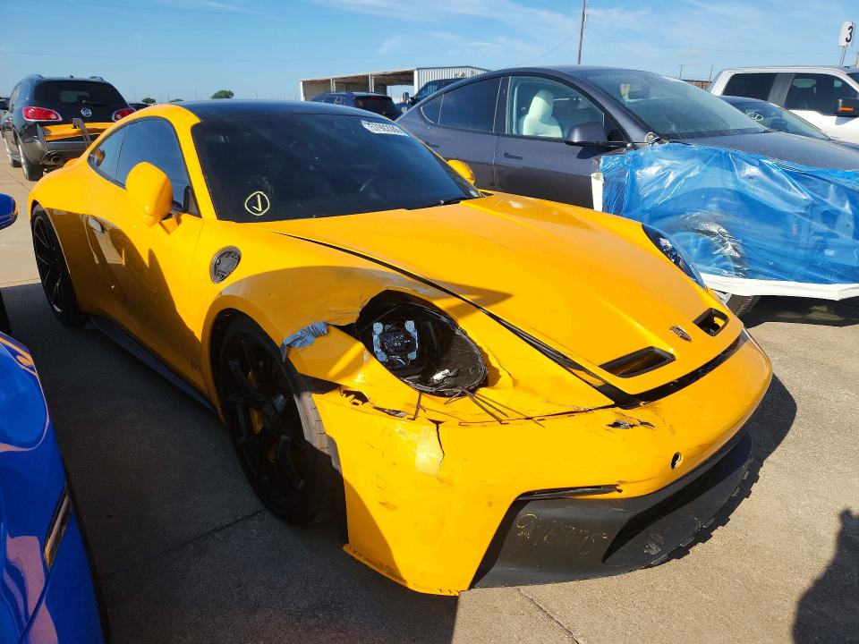 2022 Porsche 911 VIN WP0AC2A99NS270649 COPART salvage auction — FRONT END, Md - Cert Of Salvage > 75% Damage (P), sold $115,000 on 2026-07-02 (photo 4)