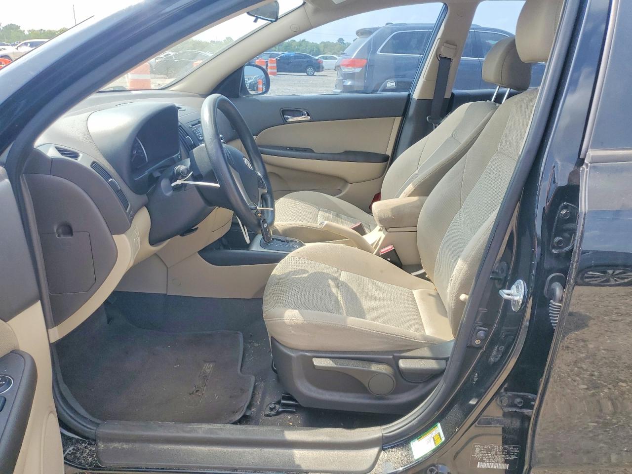 2012 Hyundai Elantra VIN KMHDC8AEXCU136582 COPART salvage auction — Front End, TX - SALVAGE VEHICLE TITLE, sold $650 on 2026-07-09 (photo 7)