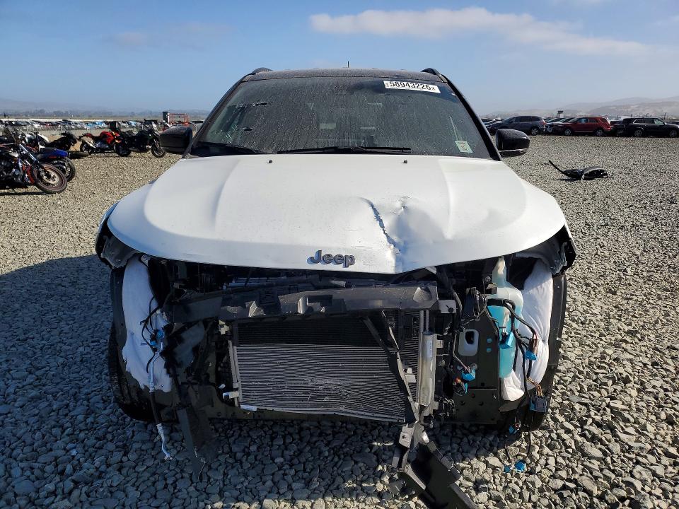 2026 Jeep Compass VIN 3C4NJDCN8TT167151 COPART salvage auction — FRONT END, Ca - Salvage Certificate, sold $350 on 2026-07-30 (photo 5)