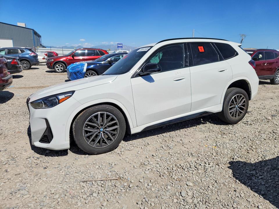 2023 BMW X1 VIN WBX73EF00P5W05534 COPART salvage auction — FRONT END, Ut - Salvage Certificate, sold $9,200 on 2026-08-18 (photo 1)