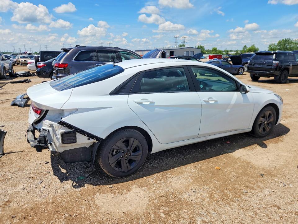 2021 Hyundai Elantra VIN 5NPLM4AG5MH029751 COPART salvage auction — REAR END, FL - CERTIFICATE OF TITLE, sold $5,600 on 2026-07-06 (photo 3)