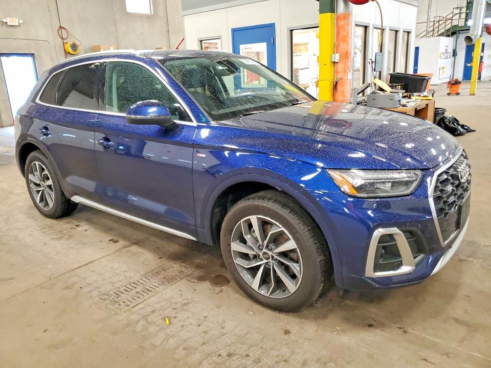2023 Audi Q5 VIN WA1EAAFY0P2008758 COPART salvage auction — SIDE, Mn - Cert Of Title-Salvage, sold $12,900 on 2026-07-08 (photo 4)