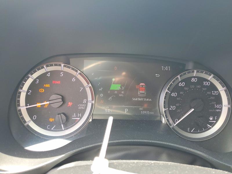2023 Toyota Highlander VIN 5TDKDRAH4PS517010 COPART salvage auction — WATER/FLOOD, Oh - Cert Of Title-Salvage Flood, sold $13,000 on 2026-07-08 (photo 9)
