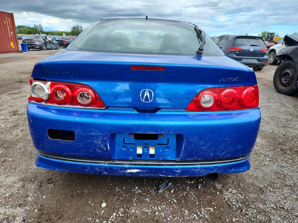 2005 Acura Rsx VIN JH4DC53045S802773 COPART salvage auction — FRONT END, On - Permit No Brand - Unfit, sold $350 on 2026-07-07 (photo 6)