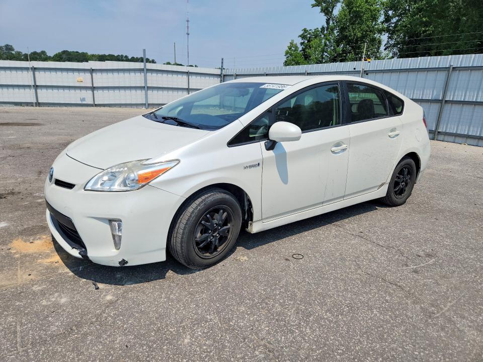2015 Toyota Prius VIN JTDKN3DUXF0431222 COPART salvage auction — FRONT END, Nc - Salvage Certificate Of Title, sold $1,600 on 2026-07-21 (photo 1)
