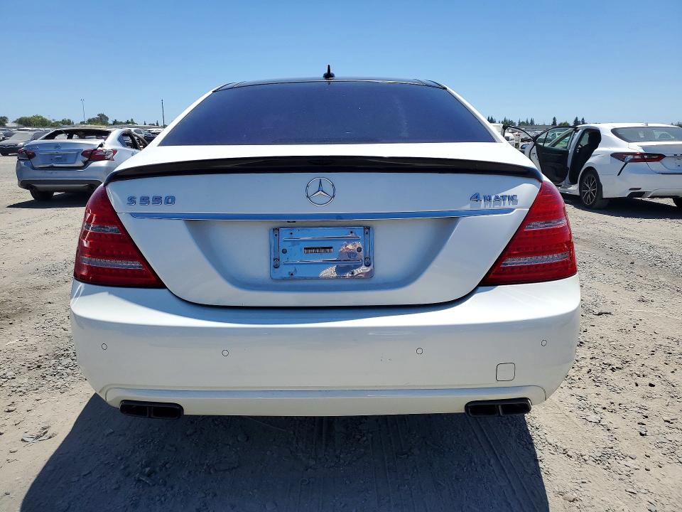 2013 Mercedes-benz S-klasse VIN WDDNG9EB7DA528611 COPART salvage auction — FRONT END, Ca - Salvage Certificate, sold $1,850 on 2026-07-09 (photo 6)