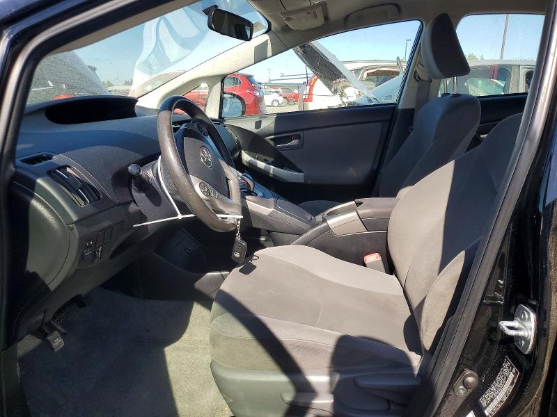 2013 Toyota Prius VIN JTDKN3DU4D5662181 COPART salvage auction — REAR END, Ca - Salvage Certificate, sold $800 on 2026-07-09 (photo 7)