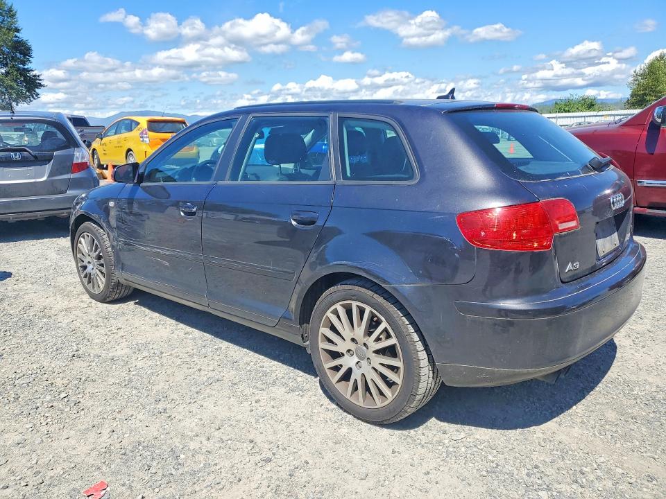 2008 Audi A3 VIN WAUNF78PX8A130255 COPART salvage auction — SIDE, WA - BILL OF SALE, sold $350 on 2026-07-27 (photo 2)