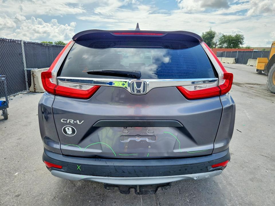 2018 Honda Cr-v VIN 2HKRW5H33JH405906 COPART salvage auction — MINOR DENT/SCRATCHES, Fl - Cert Of Title Slvg Rebuildable, sold $9,100 on 2026-07-02 (photo 6)