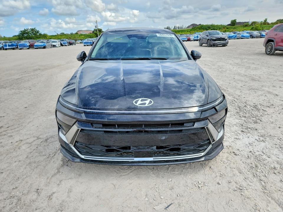 2025 Hyundai Sonata VIN KMHL64JAXSA482107 COPART salvage auction — FRONT END, Ca - Certificate Of Title, sold $9,400 on 2026-07-28 (photo 5)