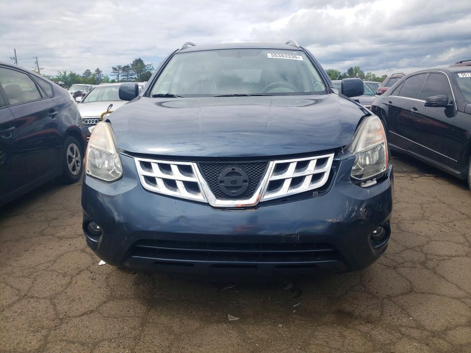 2013 Nissan Rogue VIN JN8AS5MVXDW630598 COPART salvage auction — FRONT END, Ct - Cert Of Title-Salvage, sold $525 on 2026-07-02 (photo 5)