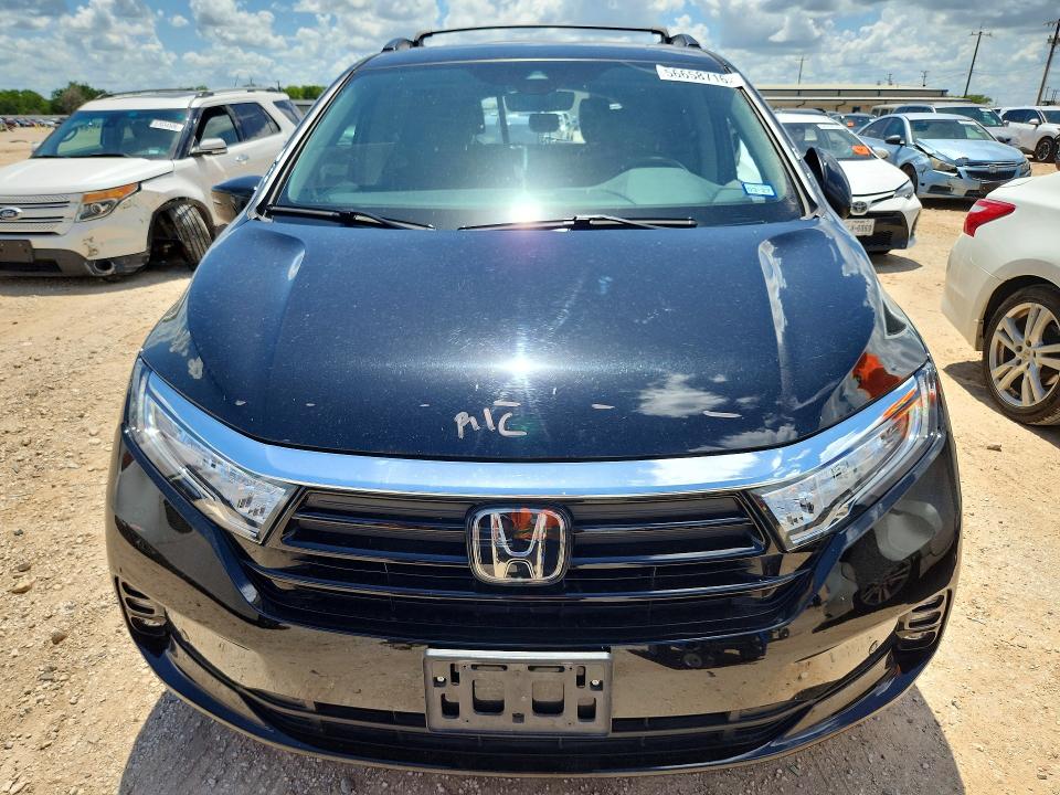 2023 Honda Odyssey VIN 5FNRL6H84PB041559 COPART salvage auction — REAR END, Tx - Salvage Vehicle Title, sold $12,100 on 2026-07-09 (photo 5)