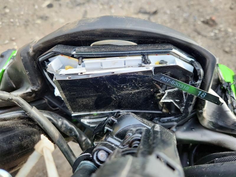 2025 Kawasaki Zx VIN ML5ZXCS18SDA42600 COPART salvage auction — FRONT END, Ny - Mv-907A Salvage Certificate, sold $525 on 2026-07-16 (photo 7)