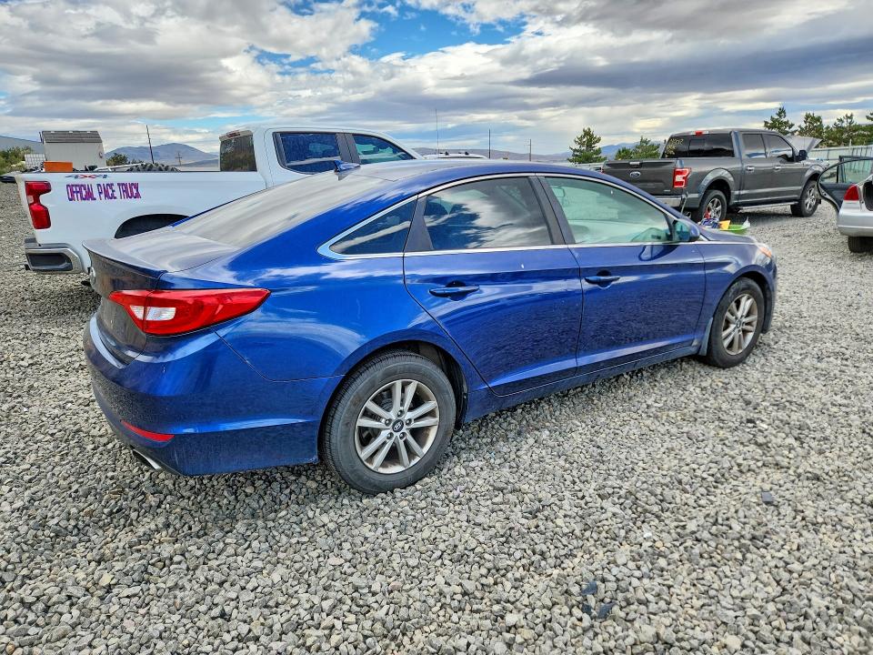 2015 Hyundai Sonata VIN 5NPE24AF8FH188188 COPART salvage auction — FRONT END, Tn - Certificate Of Title, sold $675 on 2026-07-09 (photo 3)