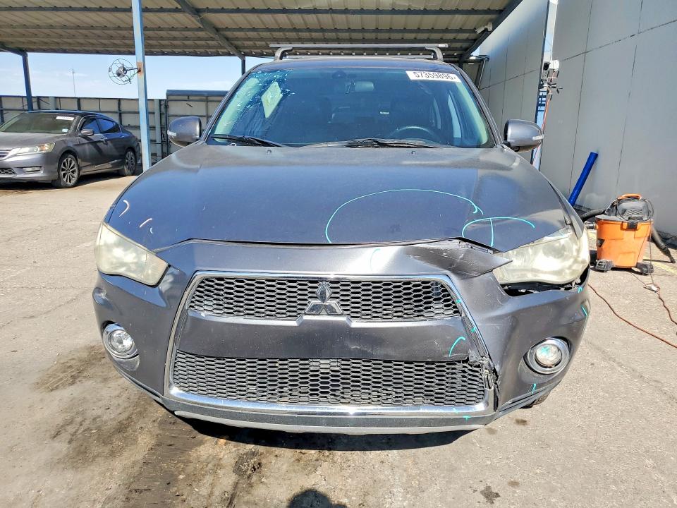 2012 Mitsubishi Outlander VIN JA4JS4AX9CU017310 COPART salvage auction — FRONT END, Nm - Cert Of Title-Salvage, sold $825 on 2026-07-24 (photo 5)